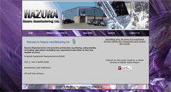 Desktop Screenshot of hazura.ca